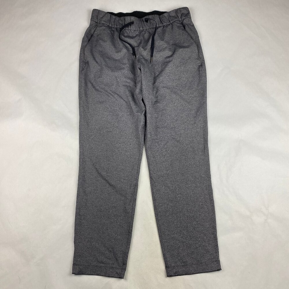 Lululemon On The Fly Pants Gray Women’s Size 8 Drawstring Waist